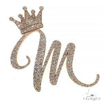 Custom Made Diamond Initial Pendant 68191 - Image 1