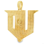 Custom Made Diamond Initial Pendant 70884 - Image 3