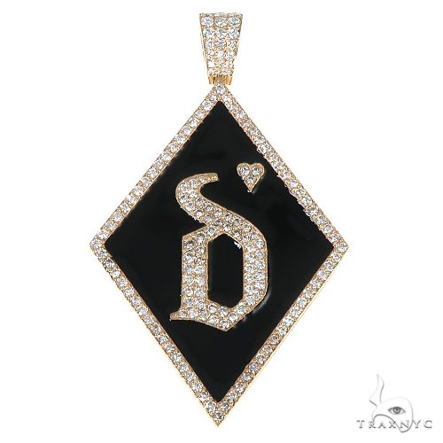 Custom Made Diamond Initial 'Q' Pendant 67342 - Image 1