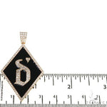 Custom Made Diamond Initial 'Q' Pendant 67342 - Image 5