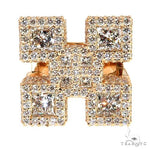 Custom Made Diamond Initial Ring 67910 - Image 1