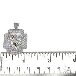 Custom Made Diamond Jesus Pendant 68815 - Image 4