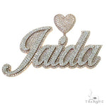 Custom Made Diamond Name Pendant 68821 - Image 1