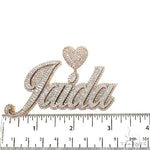 Custom Made Diamond Name Pendant 68821 - Image 5