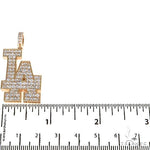 Custom Made Diamond 'LA' Pendant 67524 - Image 5