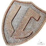 Custom Made Diamond 'LC' Pendant 67882 - Image 3