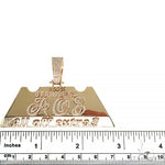 Custom Made Diamond Logo Pendant 66980 - Image 5