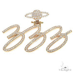 Custom Made Diamond Logo Pendant 67387 - Image 1