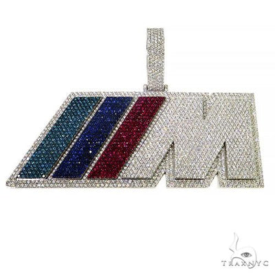 Custom Made Diamond Logo Pendant 67444 - Image 1