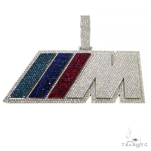 Custom Made Diamond Logo Pendant 67444 - Image 1