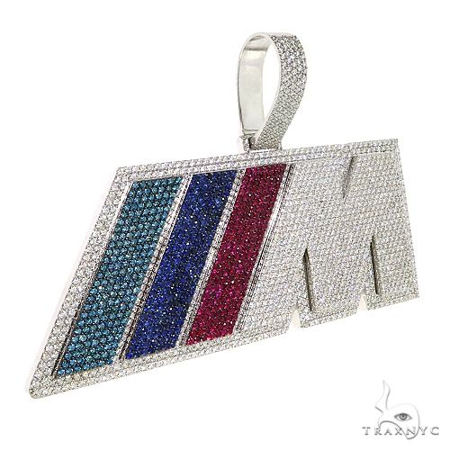 Custom Made Diamond Logo Pendant 67444 - Image 2