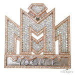 Custom Made Diamond Logo Pendant 68366 - Image 1