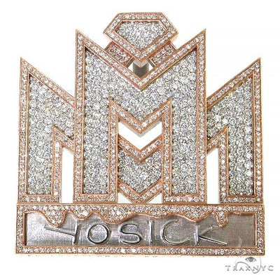 Custom Made Diamond Logo Pendant 68366 - Image 1