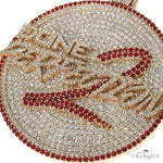 Custom Made Diamond Logo Pendant 68665 - Image 3