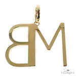 Custom Made Diamond \\'MB\\' Pendant 68020 - Image 4