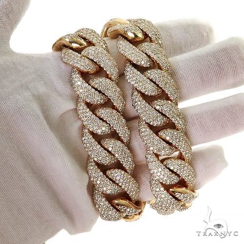 Custom Made Diamond Miami Cuban Chain 30 Inches   68712 - Image 10