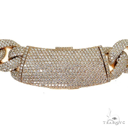 Custom Made Diamond Miami Cuban Chain 30 Inches   68712 - Image 4