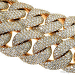 Custom Made Diamond Miami Cuban Chain 30 Inches   68712 - Image 7