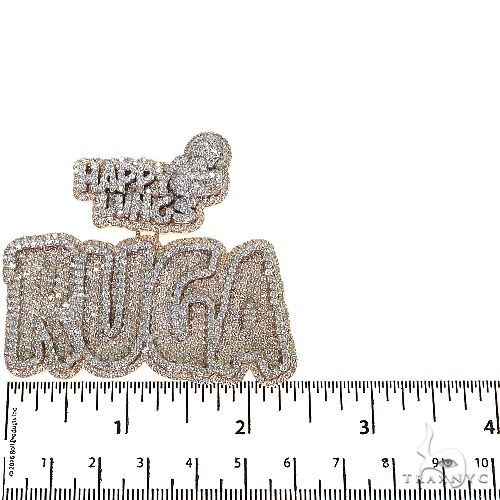 Custom Made Diamond Name Logo Pendant 68660 - Image 5