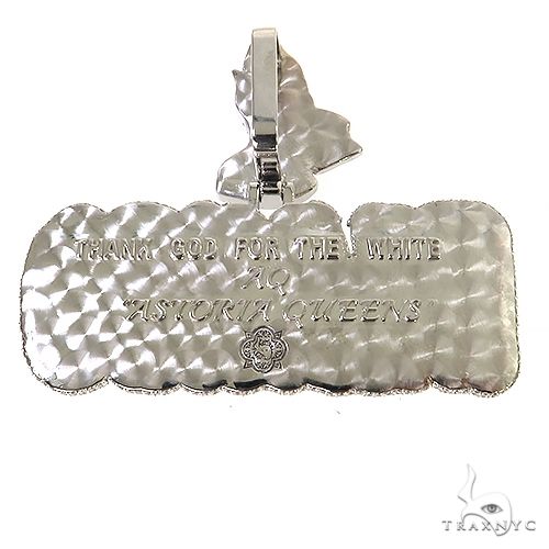 Custom Made Diamond Name Logo Pendant 68718 - Image 4