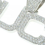 Custom Made Diamond Name Pendant 66072 - Image 4