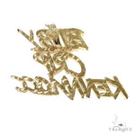 Custom Made Diamond Name Pendant 67075 - Image 4