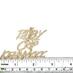 Custom Made Diamond Name Pendant 67075 - Image 5