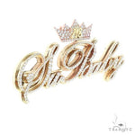 Custom Made Diamond Name Pendant 67094 - Image 2