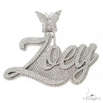 Custom Made Diamond Name Pendant 67392 - Image 1