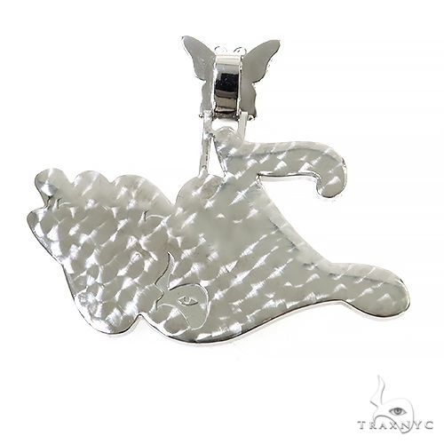 Custom Made Diamond Name Pendant 67392 - Image 4