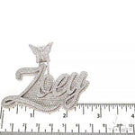 Custom Made Diamond Name Pendant 67392 - Image 5