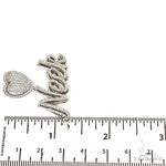 Custom Made Diamond Name Pendant 67445 - Image 6