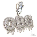 Custom Made Diamond Name Pendant 67563 - Image 2