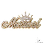 Custom Made Diamond Name Pendant 67652 - Image 1