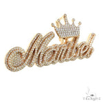 Custom Made Diamond Name Pendant 67652 - Image 2