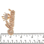 Custom Made Diamond Name Pendant 67652 - Image 6