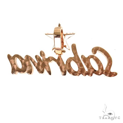 Custom Made Diamond Name Pendant 67678 - Image 4