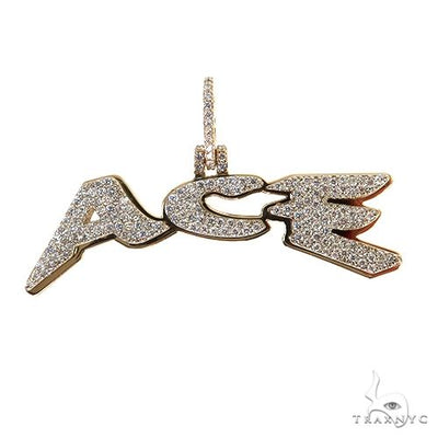Custom Made Diamond Name Pendant 67712 - Image 1