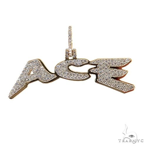 Custom Made Diamond Name Pendant 67712 - Image 1