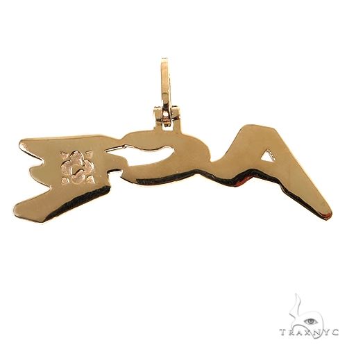 Custom Made Diamond Name Pendant 67712 - Image 4