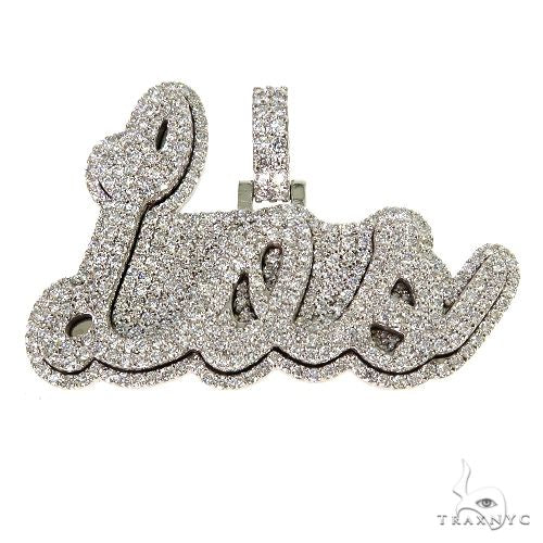 Custom Made Diamond Name Pendant 67800 - Image 1