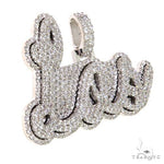 Custom Made Diamond Name Pendant 67800 - Image 2