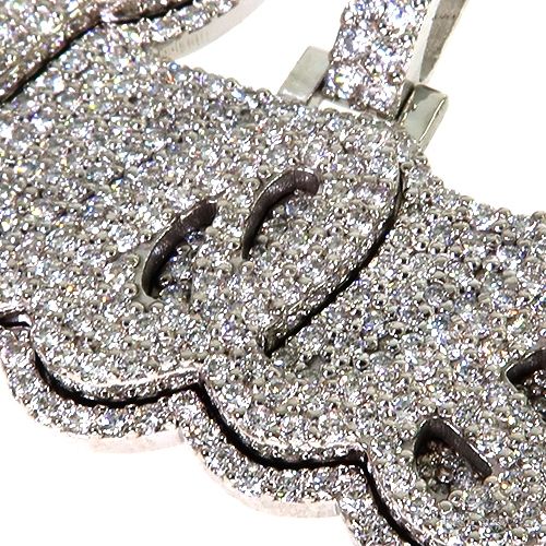 Custom Made Diamond Name Pendant 67800 - Image 3