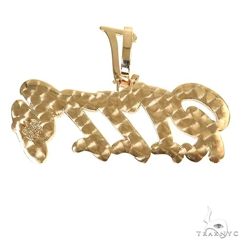 Custom Made Diamond Name Pendant 67802 - Image 4