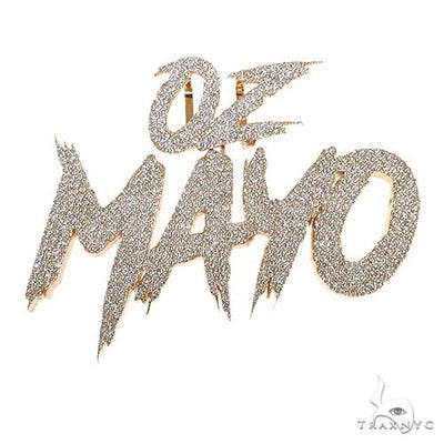 Custom Made Diamond Name Pendant 67806 - Image 1