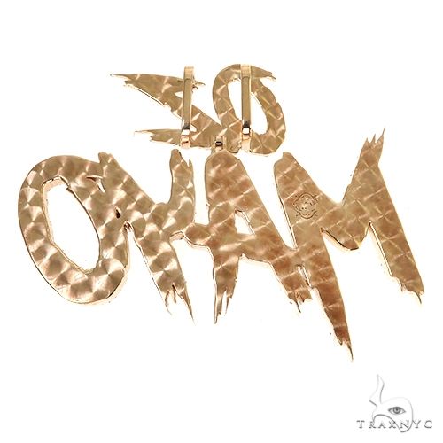 Custom Made Diamond Name Pendant 67806 - Image 4