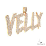 Custom Made Diamond Name Pendant 67809 - Image 2