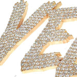 Custom Made Diamond Name Pendant 67809 - Image 3