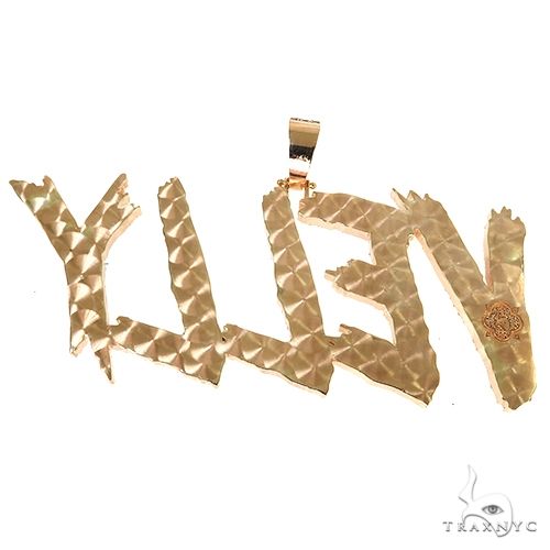 Custom Made Diamond Name Pendant 67809 - Image 4