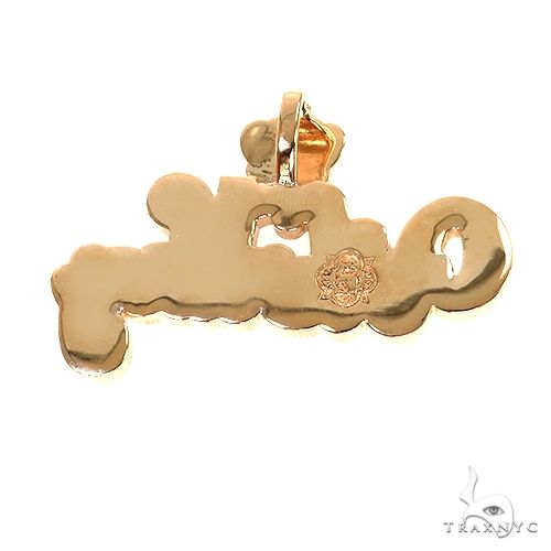 Custom Made Diamond Name Pendant 67821 - Image 4